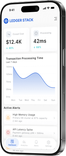APEX mobile analytics screen