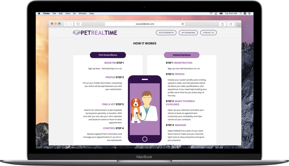 veterinarian telemedicine application