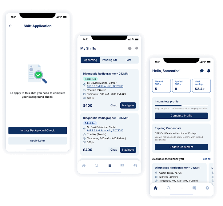 Provider Mobile Application