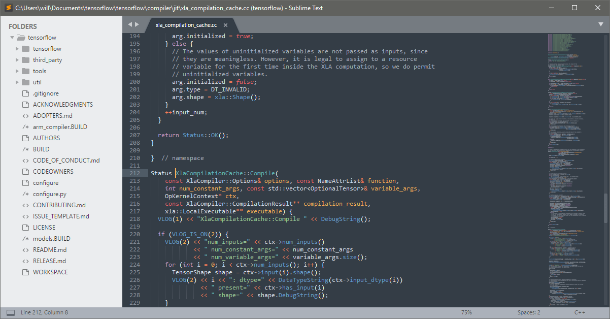 sublime-text ide