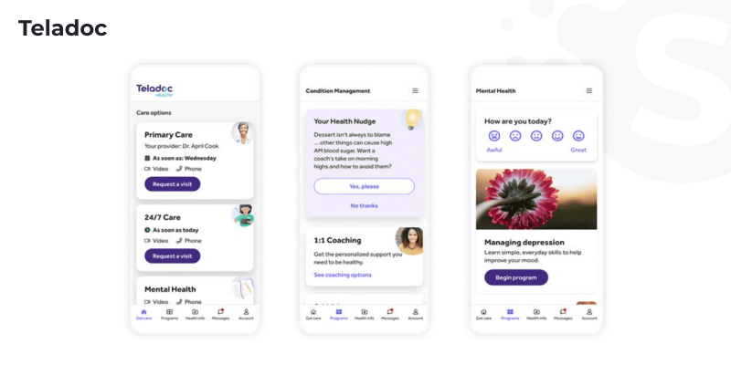 Teladoc app development cost