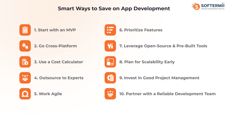 Tips to save on app development