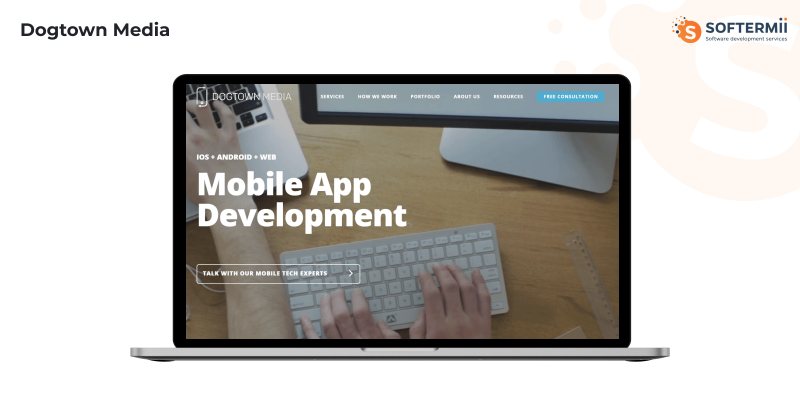 Dogtown Media app development