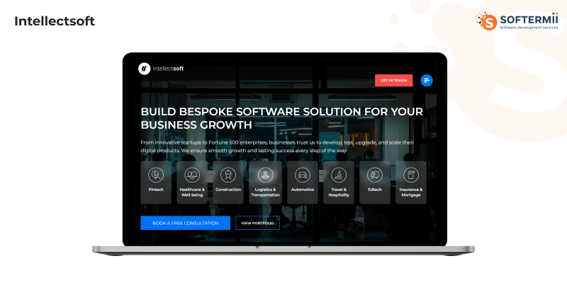 Intellectsoft app
development studio