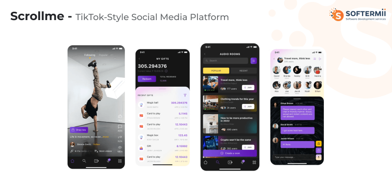 Scrollme social media app