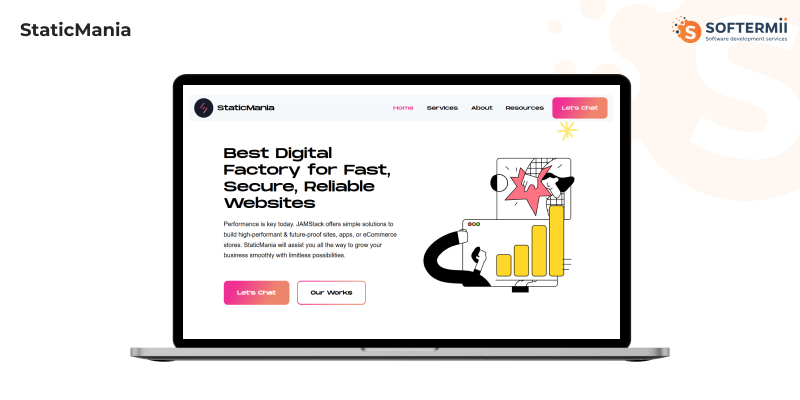 StaticMania JAMstack development