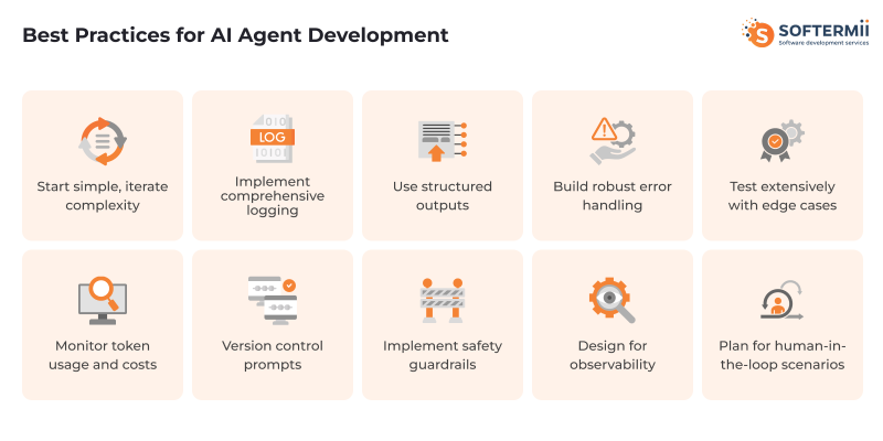 AI agent development best practices